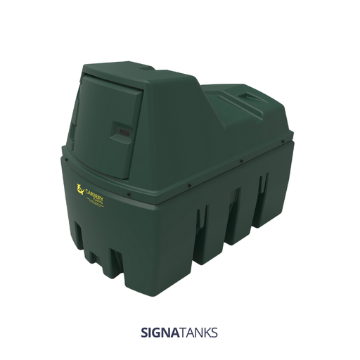 [SGT-FPGR02500H-BAL] Dieseltank 2500L, Horizontaal met Pompkast, CP - [Premium]