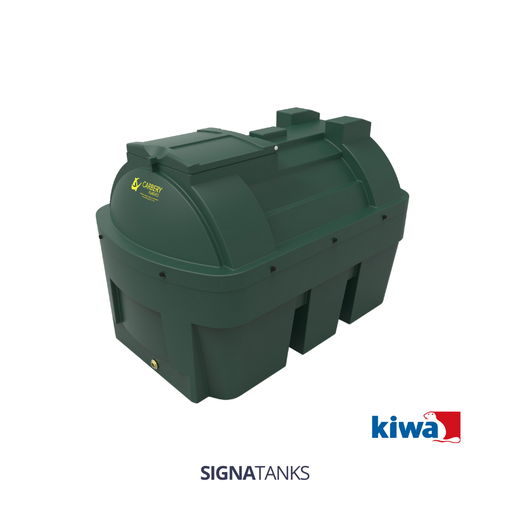 [SGT-BTGR01350H-KIWA-ZP] Dieseltank 1350L, KIWA, Horizontaal zonder Pompkast, CP - [Zonder pompset] 