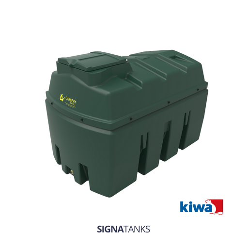 [SGT-BTGR02500H-KIWA-ZP] Dieseltank 2500L, KIWA, Horizontaal zonder Pompkast, CP - [Zonder pompset] 