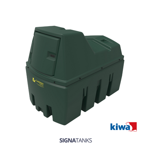 [SGT-FPGR02500H-KIWA-ZP] Dieseltank 2500L, KIWA, Horizontaal met Pompkast, CP - [Zonder pompset]