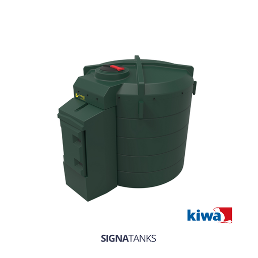 [SGT-FPGR06000V-KIWA-ZP] Dieseltank 6000L, KIWA, Verticaal met Pompkast, CP - [Zonder pompset]