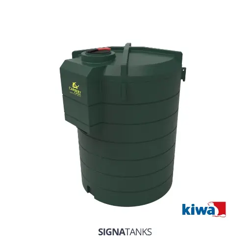 [SGT-FPGR10000V-KIWA-ZP] Dieseltank 10.000L, KIWA, Verticaal zonder Pompkast, CP - [Zonder pompset]