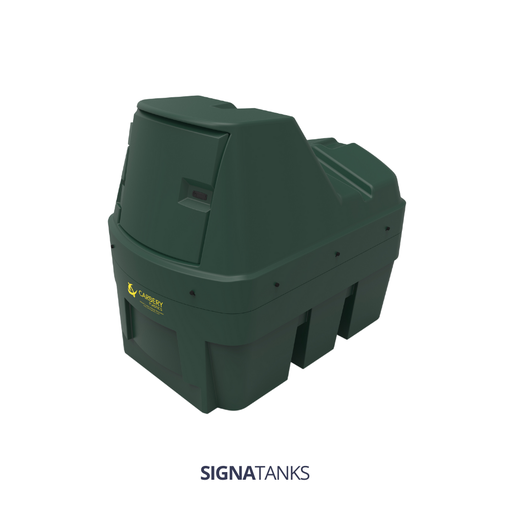 [SGT-FPGR01350H-BAL] Dieseltank 1350L, Horizontaal met Pompkast, CP - [Premium]